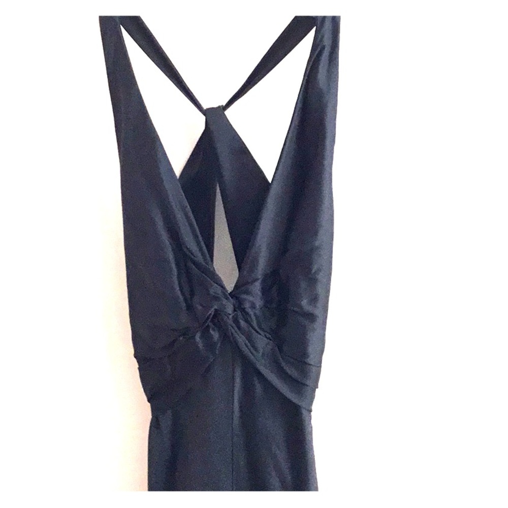 Sexy black cocktail dress